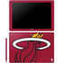 NBA Miami Heat Large Logo Galaxy Book 12in Skin